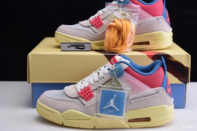 Rep TBK Ice 4 Union DC9533-800 Guava Retro Air Jordan 0814